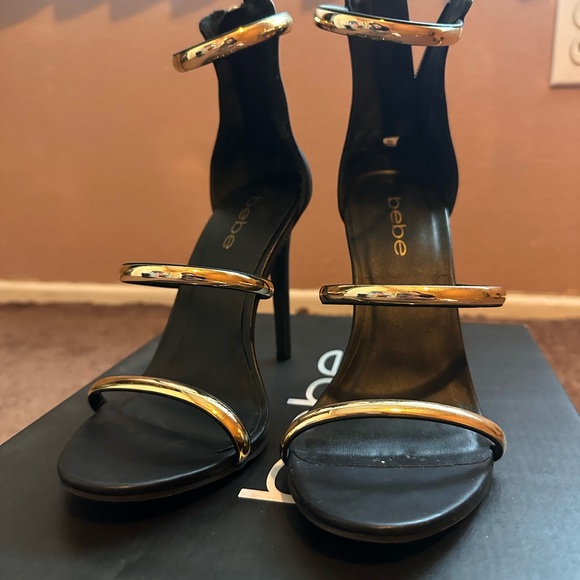 BEBE Berdine Ankle-Strap Dress Sandals - Size 7 - Picture 2 of 7